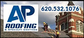 AP Roofing & Specialty Coatings Sponsorship Banner